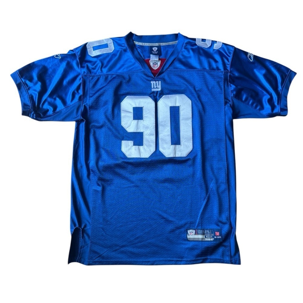 NY Giants Jason Pierre-Paul #90 NFL On Field Reebok Premier Jersey Size: 52